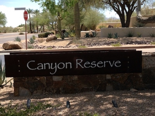 Canyon Reserve Subdivision in Ahwatukee, Phoenix