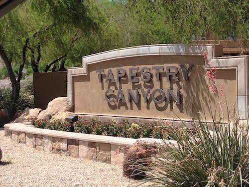 Tapestry Canyon Subdivision in Ahwatukee, Phoenix
